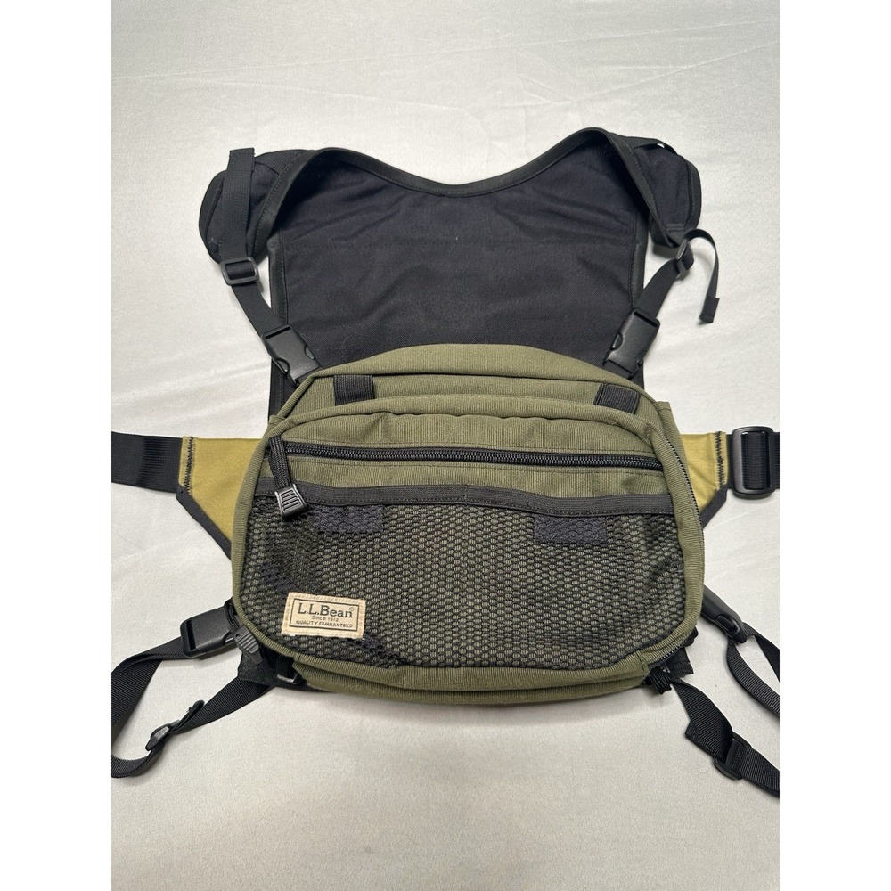 L.L. Bean Fly Fishing Pack Combo Outdoors Gear Hiking Birding Storage Vintage